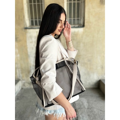 Grosso kabelka na rameno 2v1 GS-3900-beige