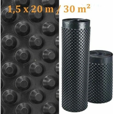 Nopová fólia 400 g / m2, 1,5 x 20 m (30 m2 v balení)