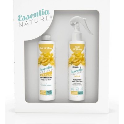 Essentia Sada 2 x 250 ml Parfém na praní + Uni Sprej Cloud ELISIR DI YLANG