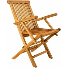 DOPPLER Křeslo zahradní skládací TAMAN RUSSET teak FSC