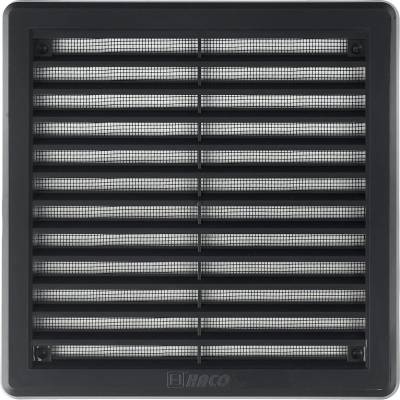Haco se síťovinou - krytka 200x200 mm antracit