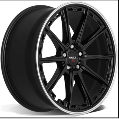 DOTZ Sonoma 9.5x20 5x120 ET44 matt black polished