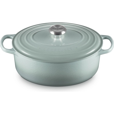 Le Creuset Kastról SIGNATURE 29 cm 4,7 l oválne SEA SALT liatina