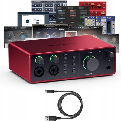 Focusrite Scarlett 4i4 4th Gen – Hledejceny.cz
