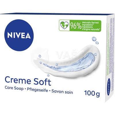 Nivea Creme Soft krémové mydlo 100 g