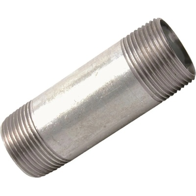 Dvojitá potrubní vsuvka Kirchhoff 33,3 mm (vnější závit 1 ) x 150 mm pozinkovaná