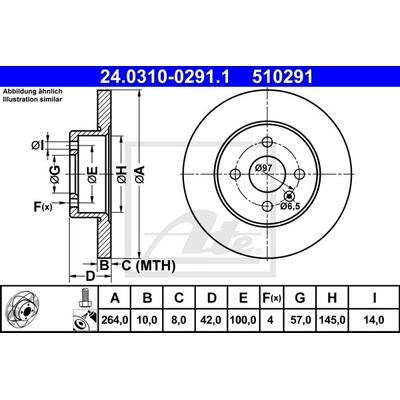 CONTINENTAL TEVES (ATE) 24.0310-0291.1