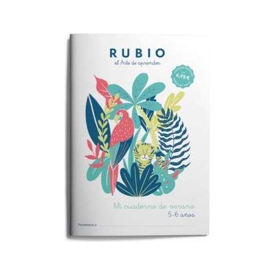 MI CUADERNO DE VERANO RUBIO 5-6 AÑOS – Hledejceny.cz