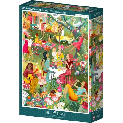 Pieces & Peace Veľká letná záhradná párty 1000 dielov