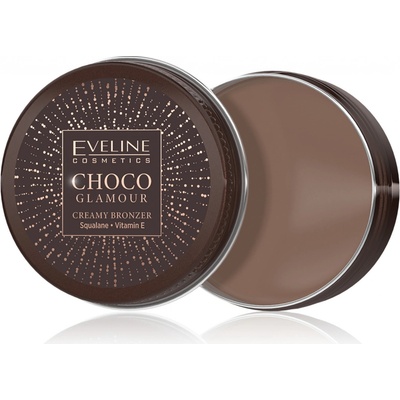 Eveline Cosmetics Choco Glamour bronzer v krémovej farbe 02 20 g