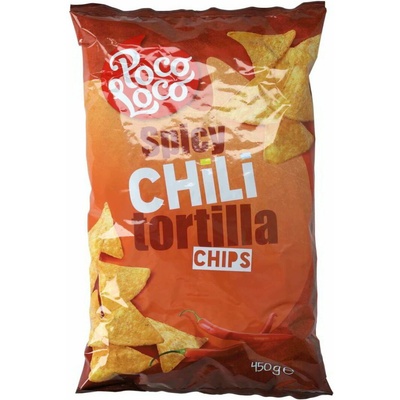 POCO LOCO TORTILLA CHILI 450 g
