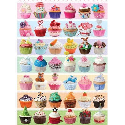 EuroGraphics Oslava cupcakes 1000 dílků