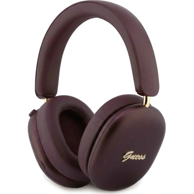 Guess Metallic Finish Gold Script Logo ENC