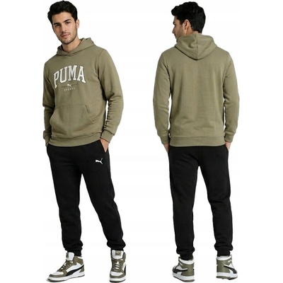 Puma pánske tepláky hnedé