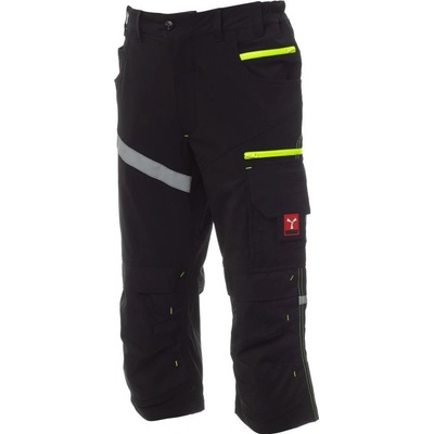 Payper NEXT 4W PIRATE 3/4 nohavice Black Black