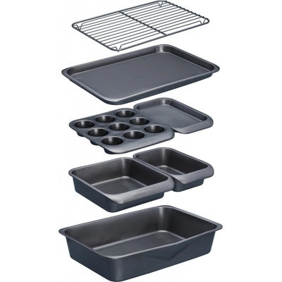 MasterClass Formy a plechy sada 7 ks nepřilnavé MCSBAKE7PC