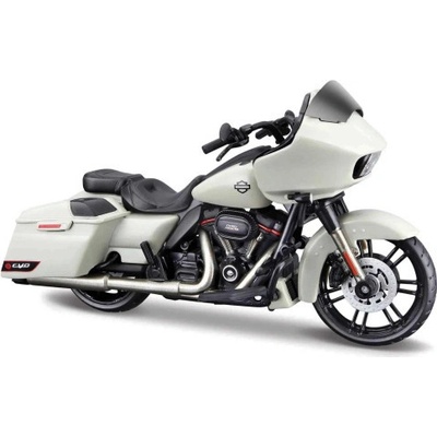 Harley Davidson Maisto 2018 CVO Road Glide šedo bílá blister box 1:18