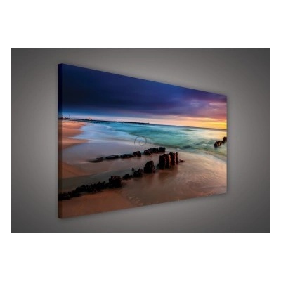 Obraz na plátne obdĺžník - OB1077 - Pláž 100cm x 75cm - O1