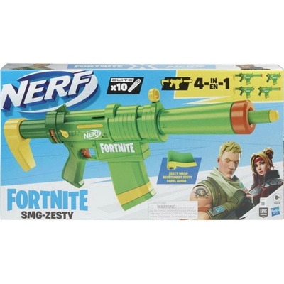 Pistole Nerf Fortnite 4v1 SMG Zesty