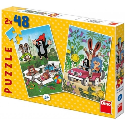 Dino KRTEK se raduje 2 x 48 dílků
