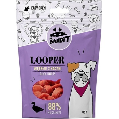 Mr.Bandit LOOPER kachní uzly 80 g 500 g