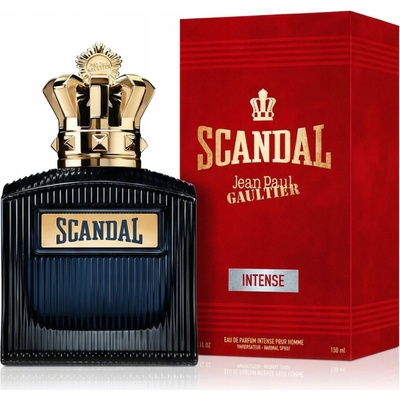 Jean Paul Gaultier Scandal Pour Homme Intense parfumovaná voda pánska 150 ml plnitelný flakón