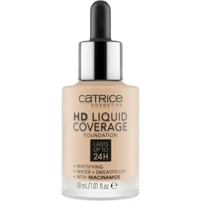 Catrice Tekutý make-up HD Liquid Coverage Foundation 010 Light Beige 30 ml