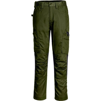 Portwest WX2 Eco Stretch nohavice CD881 olivovo zelena