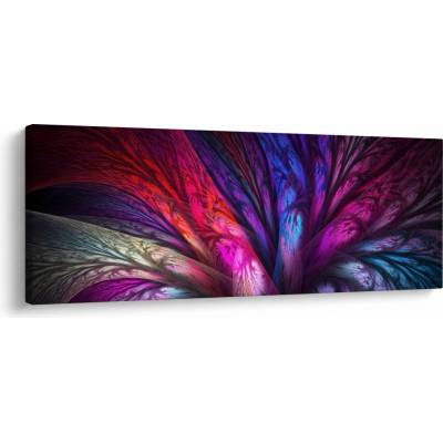 Abstraktní obraz stromu, jednodílný 100x40 cm