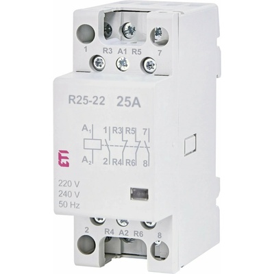 ETI R 25-22 230V AC 2NO+2NC