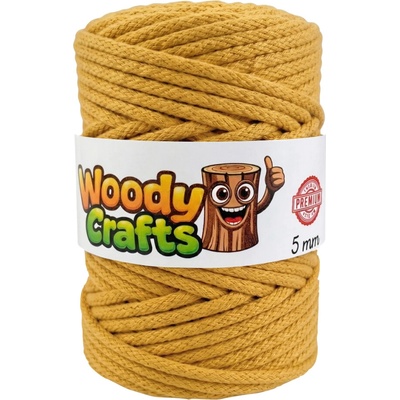 Woody Crafts Woody PREMIUM 5 mm (100m) - Žloutková (Yolk)