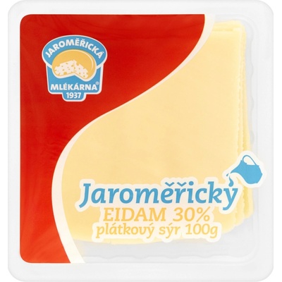 Jaroměřická Mlékárna Jaroměřický Eidam 30% plátkový sýr 100g