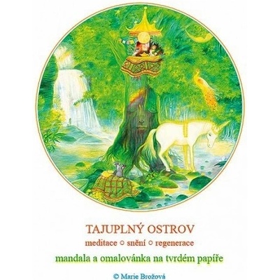 Mandala omalovánky Tajuplný ostrov – Hledejceny.cz