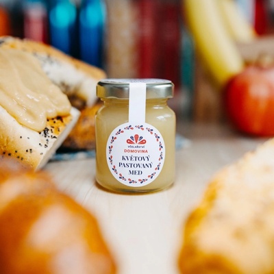 Včelařství Domovina Med květový jarní pastovaný 75 g