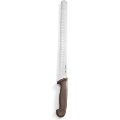 Hendi 842966 Nůž na kebab a šunku HACCP 350 mm, hnědý