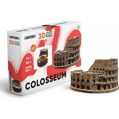Cartonic 3D PUZZLE COLOSSEUM, 74 ks