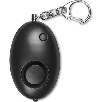Prívesok na kľúče Osobný mini alarm čierna