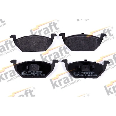KRAFT AUTOMOTIVE Sada brzdových destiček, kotoučová brzda 6000382