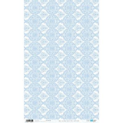 Rýžový papír 54x33 DECOR CLASSIC baby modrá - Rice Paper 54x33 DECOR CLASSIC blue BEBE