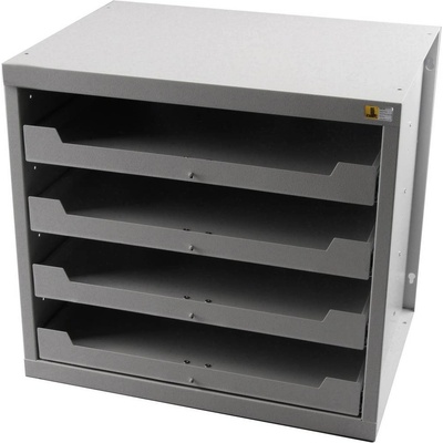 Allit 455805 kryt pro zásuvkový systém , EuroPlus Depot M, (d x š x v) 600 cm x 380 mm x 465 mm, šedá, 1 ks