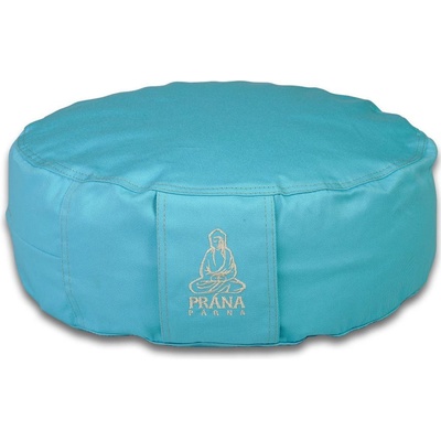 PRÁNA Meditačný vankúš s poťahom tyrkysová 36x12
