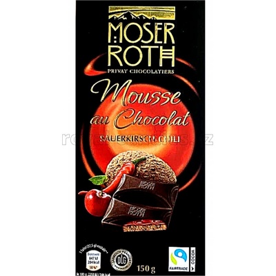 Moser Roth Mousse au Chocolat višeň-chili 150 g