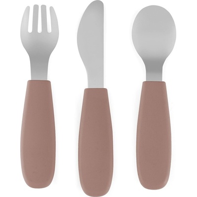 PETITEMARS PETITE&MARS Sada príborov s nerezovej ocele Take&Match Velvet Latte 12m+