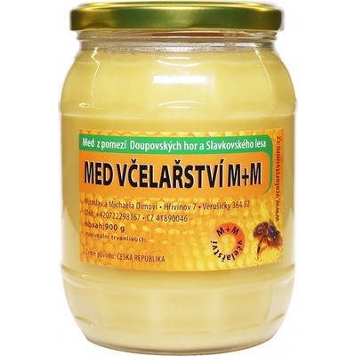 Včelařství M+M med pastový 900 g