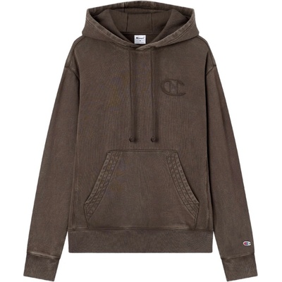 Champion Hooded Sweatshirt Champion Laundry tmavě šedá