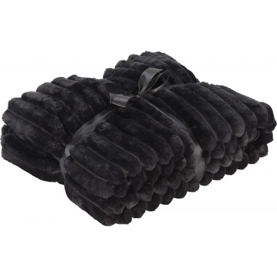 H&L Deka/deka ribbed jumbo šedá AAE811710 130x150