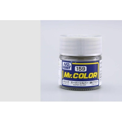 Gunze Mr. Color Super Metallic Colors II Super Fine Silver 2 Stříbrná 10 ml SM201