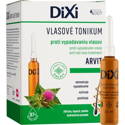Dixi Arvit vlasové tonikum proti vypadávání vlasů v ampulích 7 x 10 ml