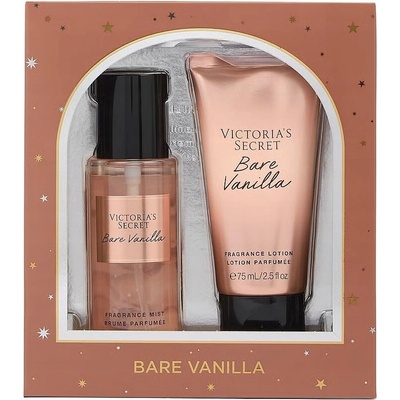 Victoria’s Secret Bare Vanilla Dárková Sada balzámová mlha 2 x 75 ml – Hledejceny.cz