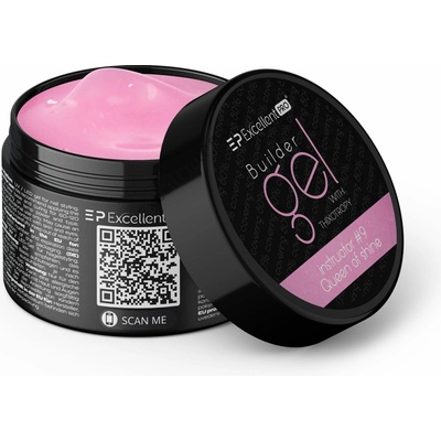 Excellent Pro Builder gel with thixotropy Instructor Queen of shine 9 50g